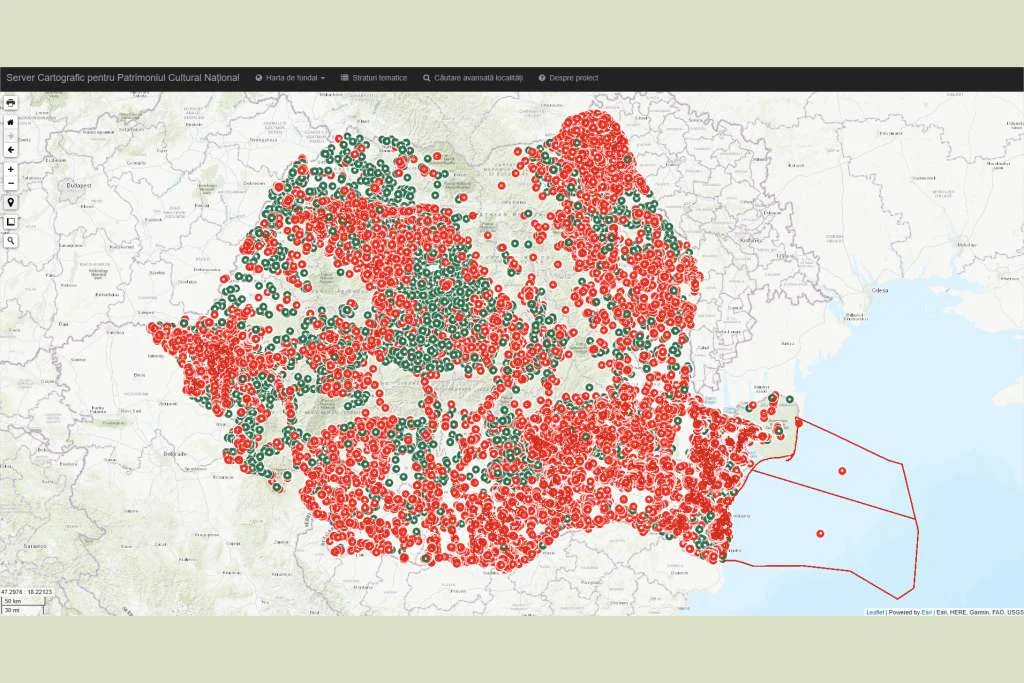 Patrimoniul National Cultural Server Cartografica